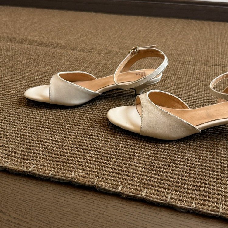 Kitten Heel Women - 2026 Summer New Gentle Retro Casual