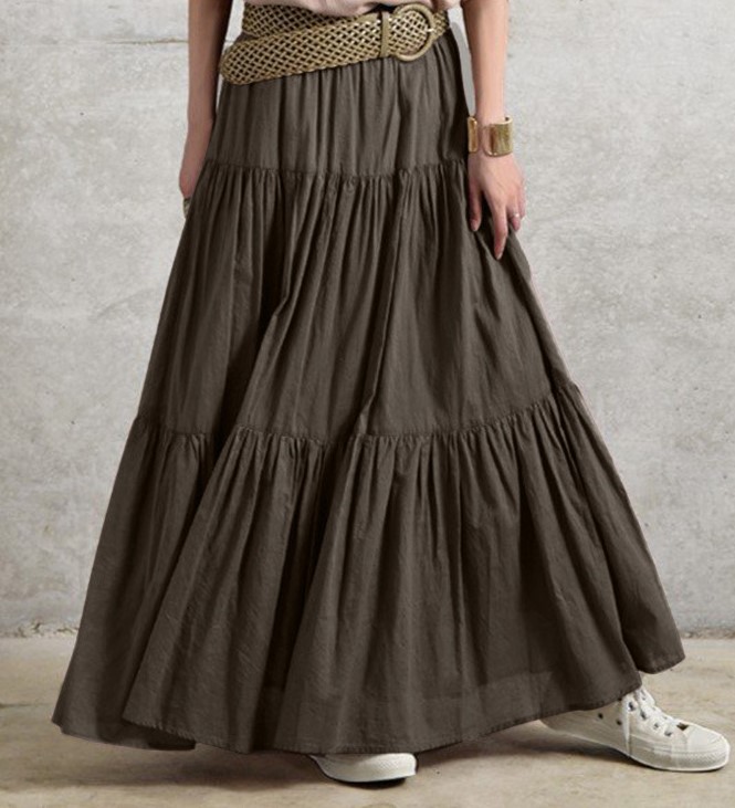 Pencil Skirt Midi - New Fashion Women Casual Long Skirts