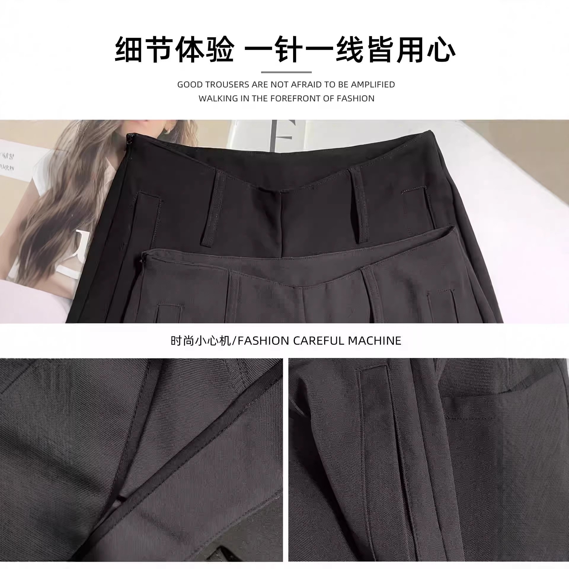 Spring Women's Clothing Low Wa - Tailored Trouser Wide incelemesi ve fiyatı