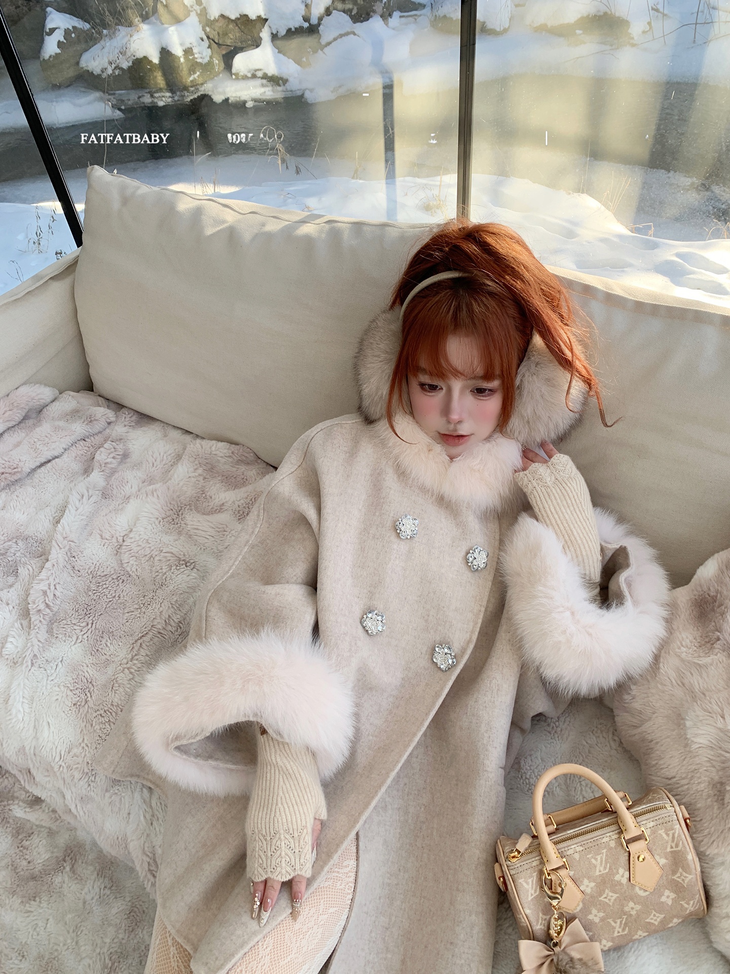 FATFAABY Double-Faced Woolen   - Tailored Coat Wool incelemesi ve fiyatı