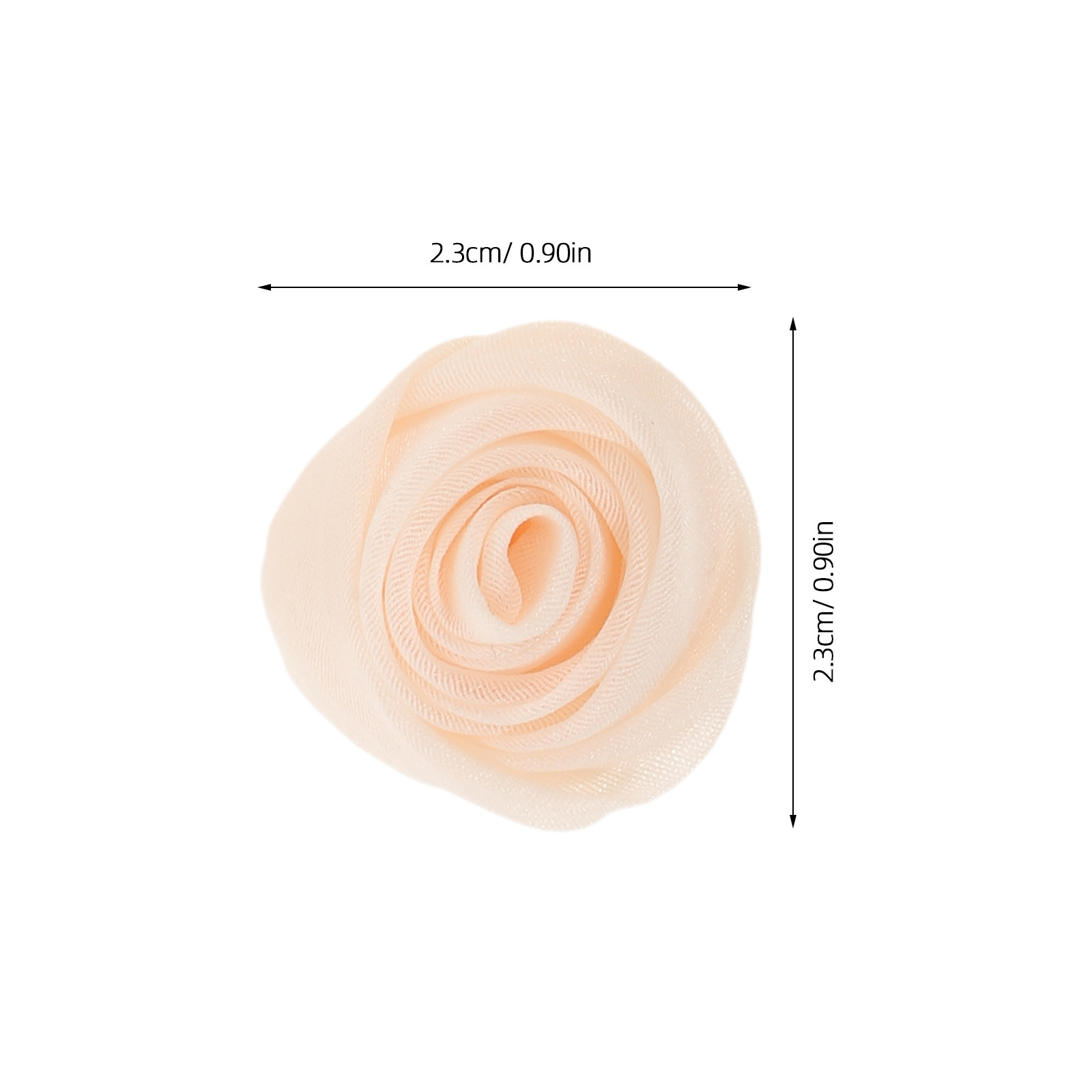 2Pcs Elegant Rose Button Cover - Women Formal Wear For Meeting incelemesi ve fiyatı