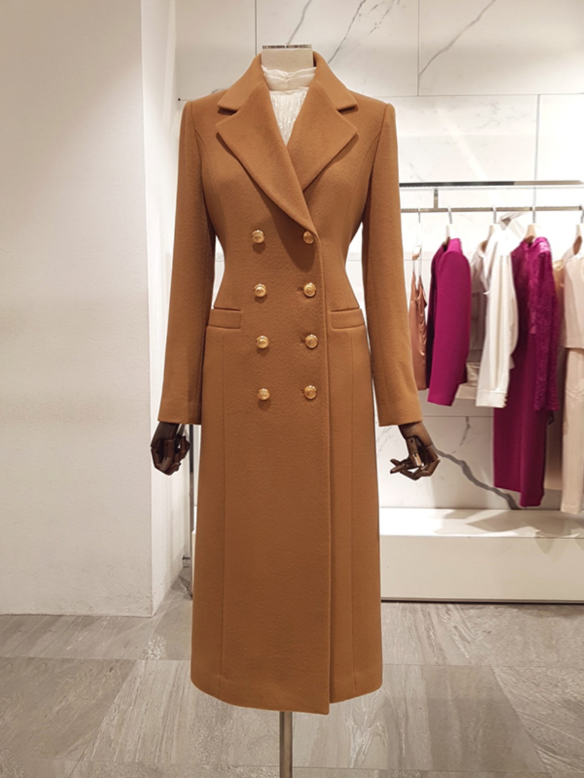 Autumn Winter Women's Tailored - Tailored Coat Wool incelemesi ve fiyatı