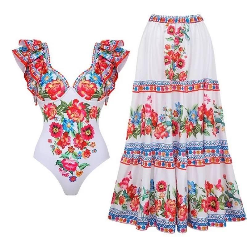 Printed One Piece Swimsuit for - Monochrome Suit Set incelemesi ve fiyatı