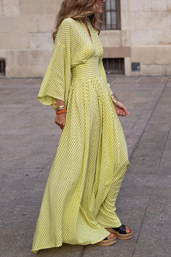 Vintage Boho Women's Casual Dr - Wrap Dress Work incelemesi ve fiyatı