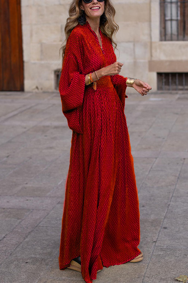 Vintage Boho Women's Casual Dr - Wrap Dress Work incelemesi ve fiyatı