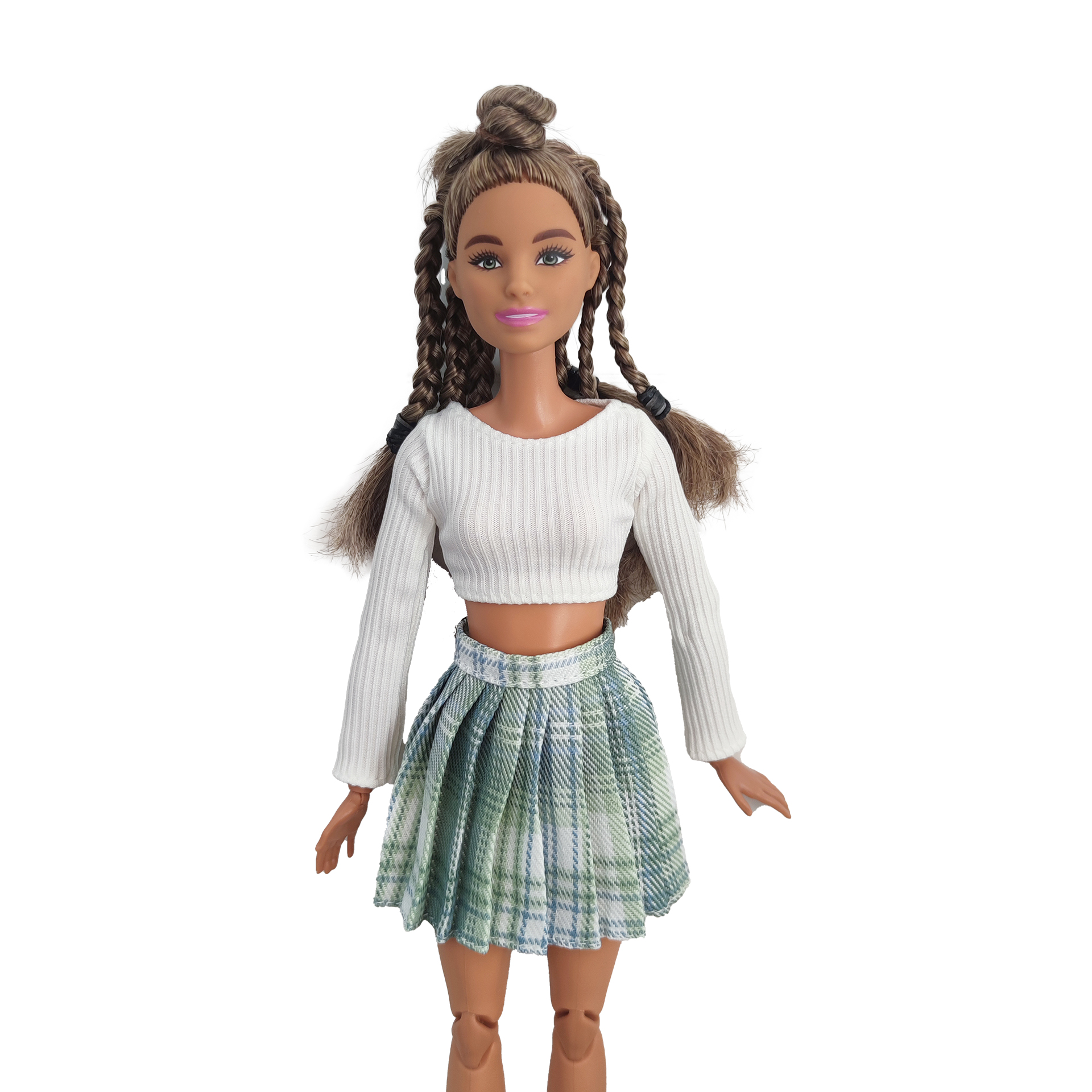 Doll Clothes  Striped long sle - Pencil Skirt Midi incelemesi ve fiyatı