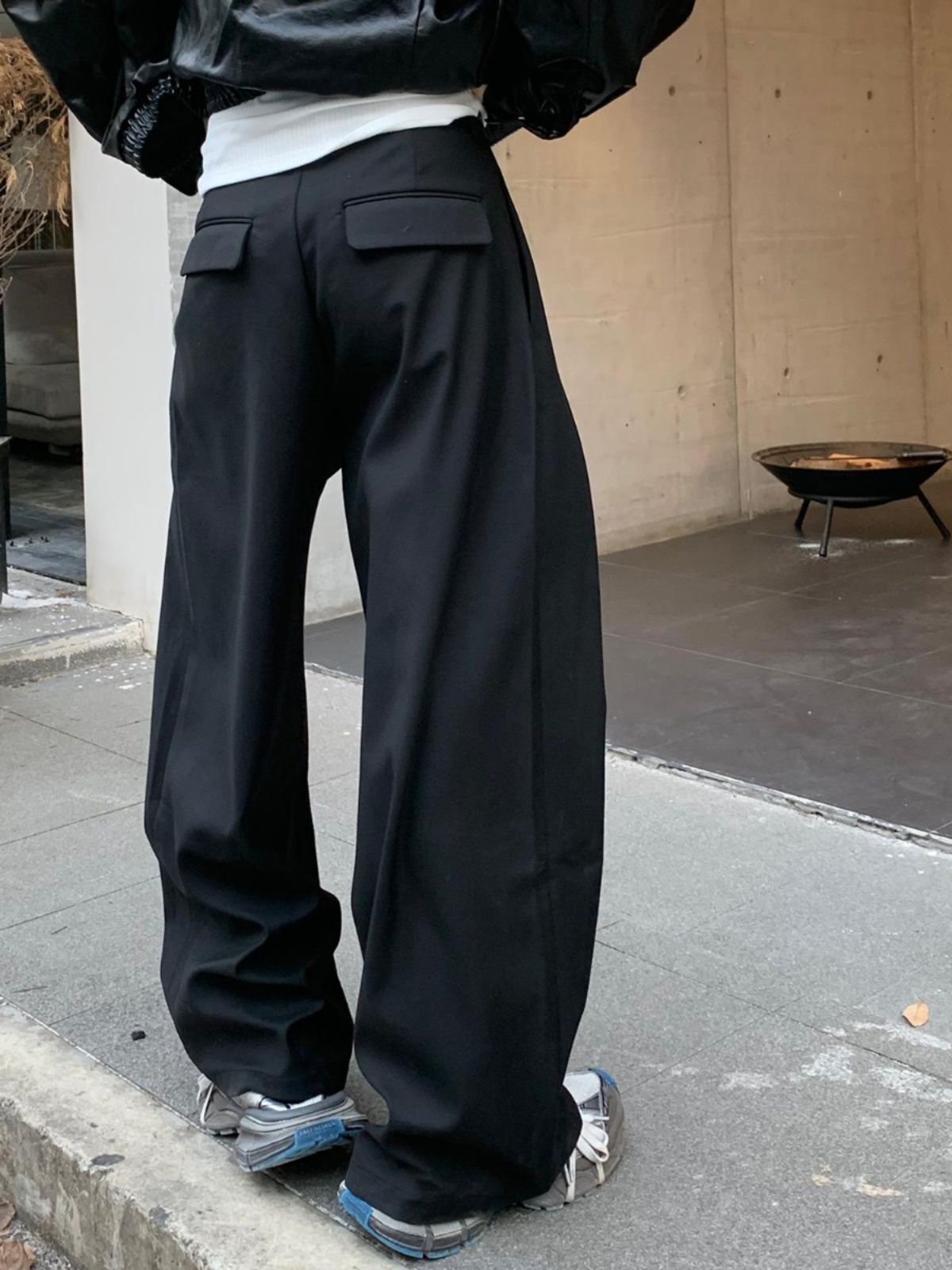 Korean Style Deconstructed 3D  - Tailored Trouser Wide incelemesi ve fiyatı