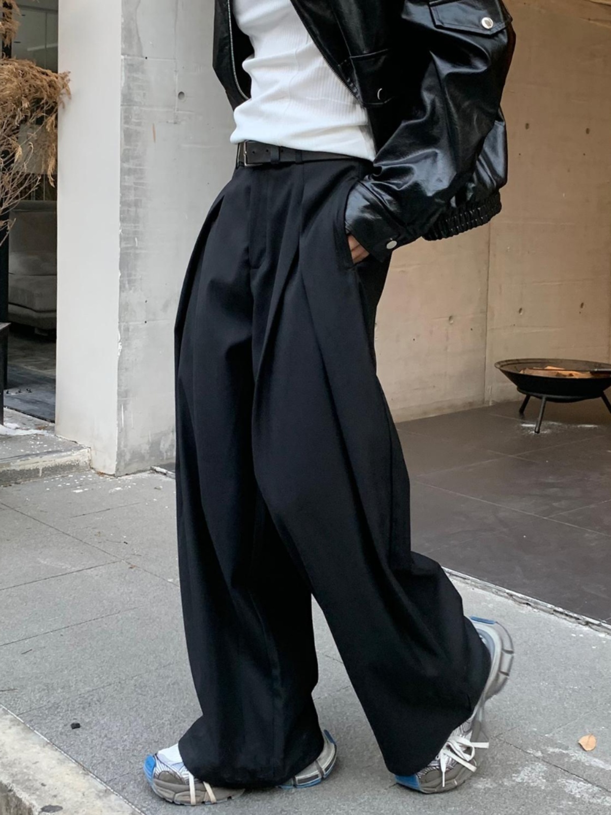 Korean Style Deconstructed 3D  - Tailored Trouser Wide incelemesi ve fiyatı