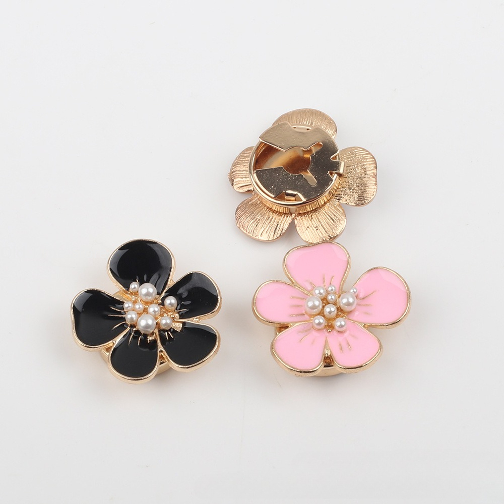 1pc Pearl Camellia Button Cove - Women Formal Wear Shirts incelemesi ve fiyatı