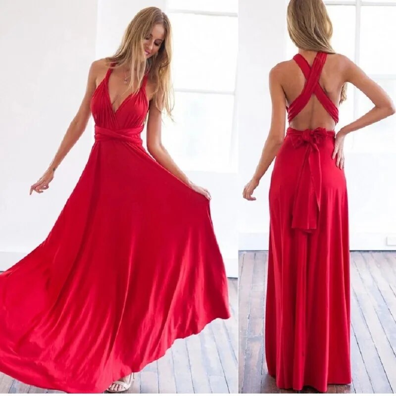Sexy Women Multiway Wrap Conve - Wrap Dress Work incelemesi ve fiyatı