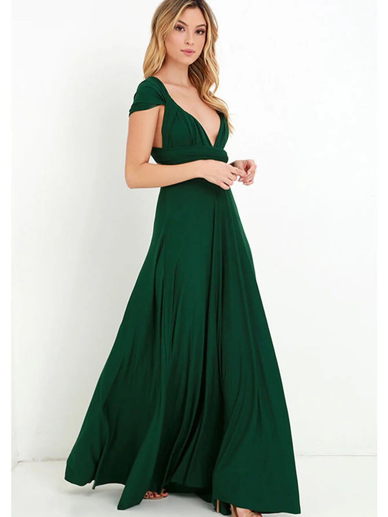 Sexy Women Multiway Wrap Conve - Wrap Dress Work incelemesi ve fiyatı