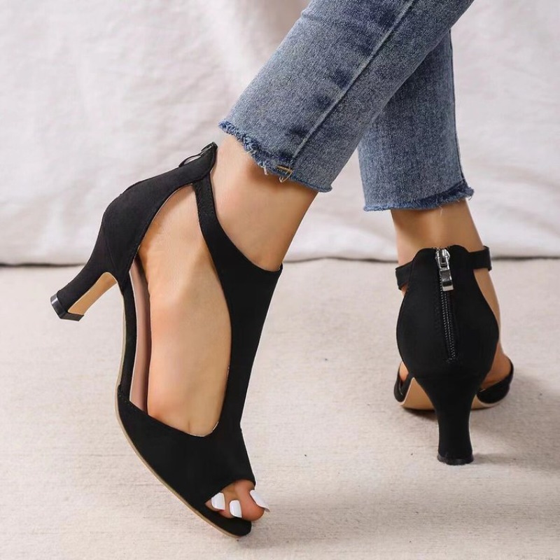 Women Fashion Kitten Heel Sand - Kitten Heel Women incelemesi ve fiyatı