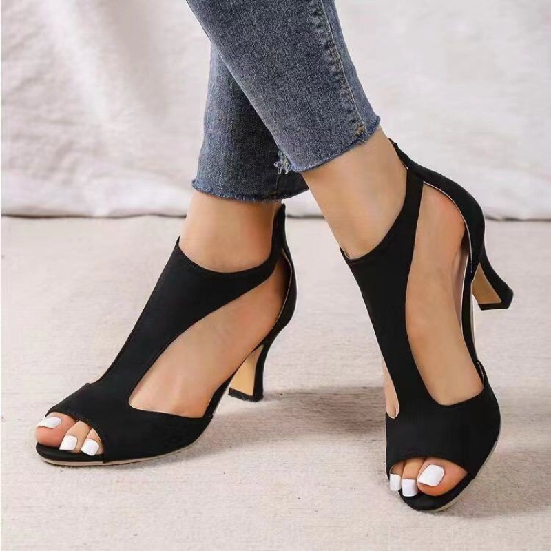 Women Fashion Kitten Heel Sand - Kitten Heel Women incelemesi ve fiyatı