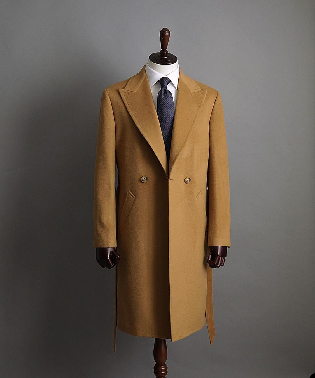Men Overcoat Light Tan Men Sui - Tailored Coat Wool incelemesi ve fiyatı