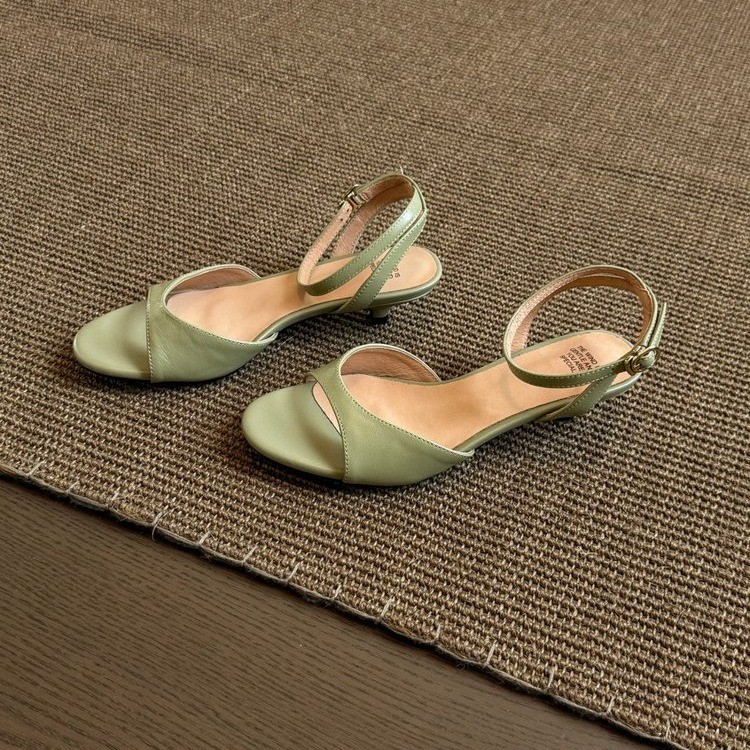 2026 Summer New Gentle Retro C - Kitten Heel Women incelemesi ve fiyatı