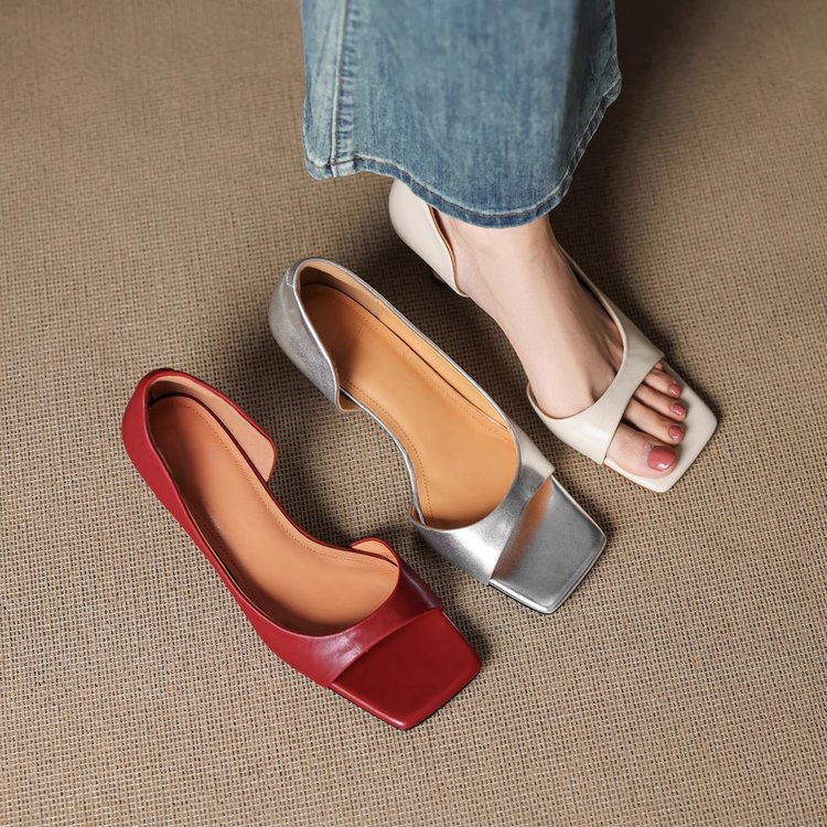Women's Elegant Open Toes Squa - Women'S Work Fashion incelemesi ve fiyatı