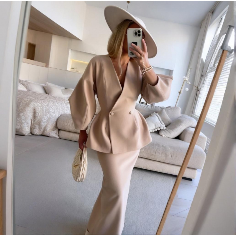 2 Piece Sets Women Outfits Ele - Women Formal Wear For Meeting incelemesi ve fiyatı