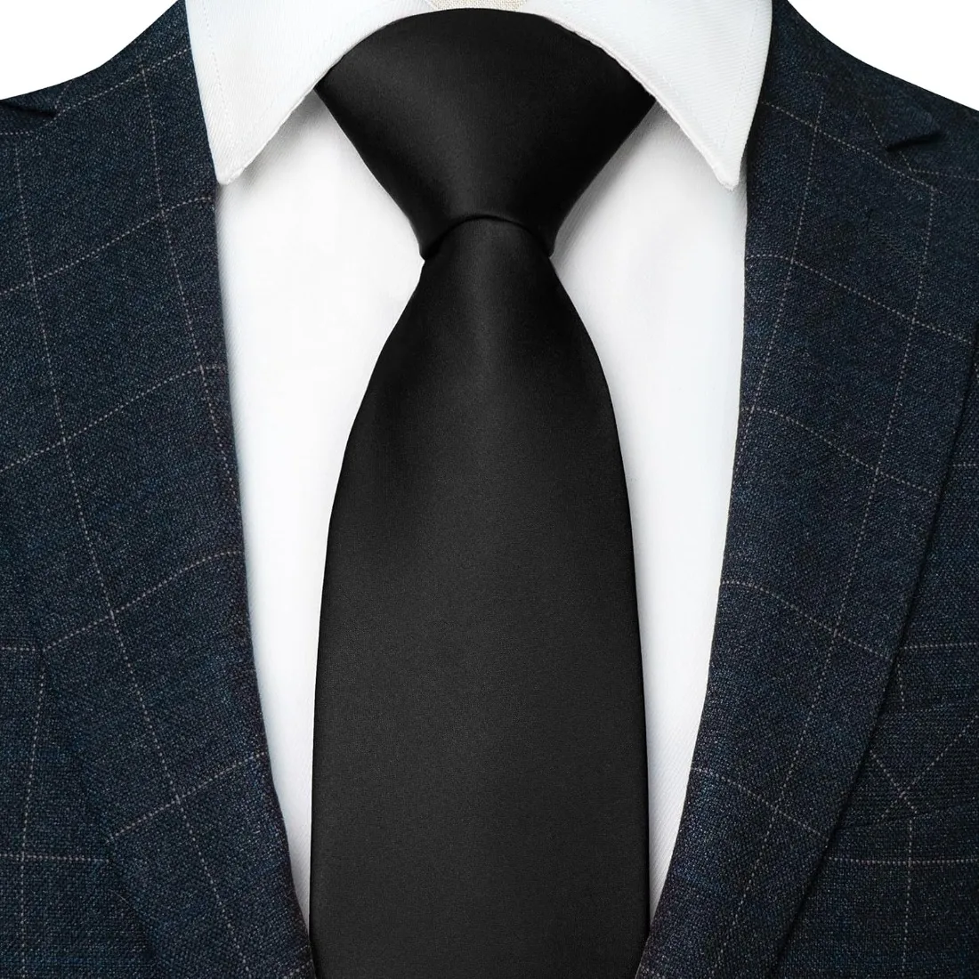 Classic Solid Color Men's Neck - Women Formal Wear For Meeting incelemesi ve fiyatı
