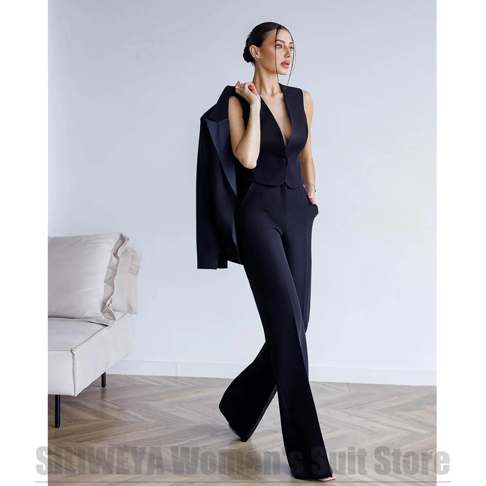 Women's 3 Piece Suit Blazer Ve - Women Formal Wear For Meeting incelemesi ve fiyatı