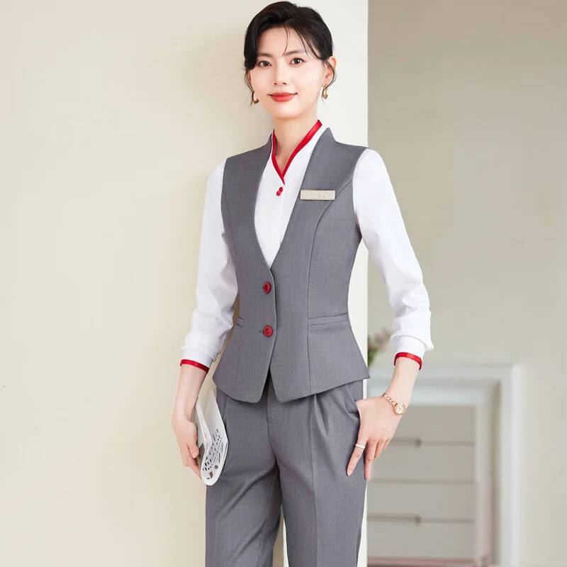 Plus Size 5XL Formal Pantsuits - Women Formal Wear Pants incelemesi ve fiyatı