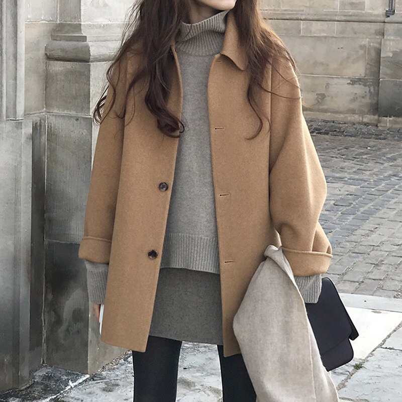 Zoki Autumn Faux Wool Coat Wom - Tailored Coat Wool incelemesi ve fiyatı