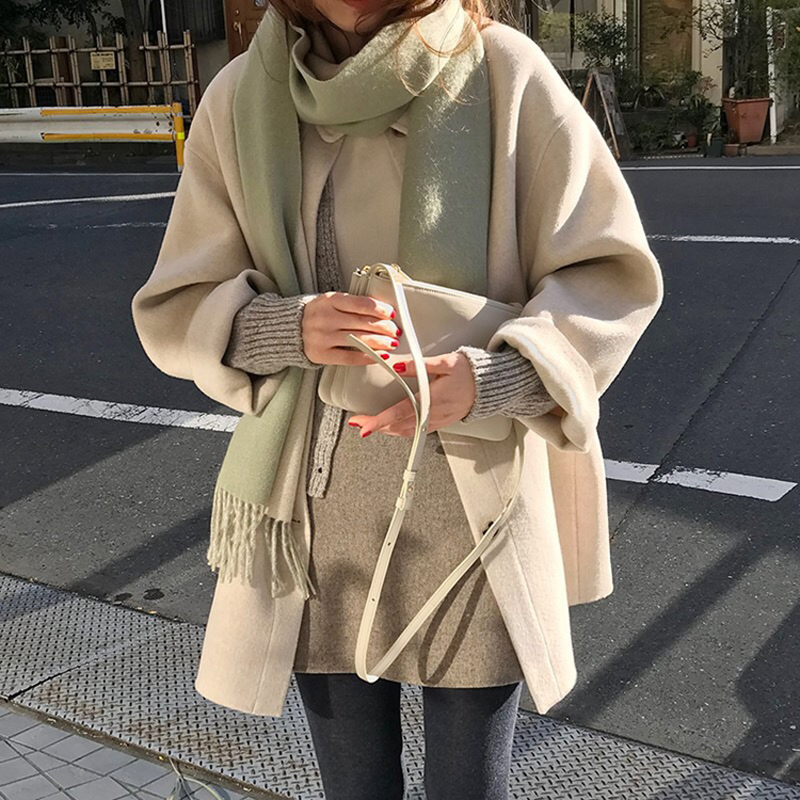 Zoki Autumn Faux Wool Coat Wom - Tailored Coat Wool incelemesi ve fiyatı