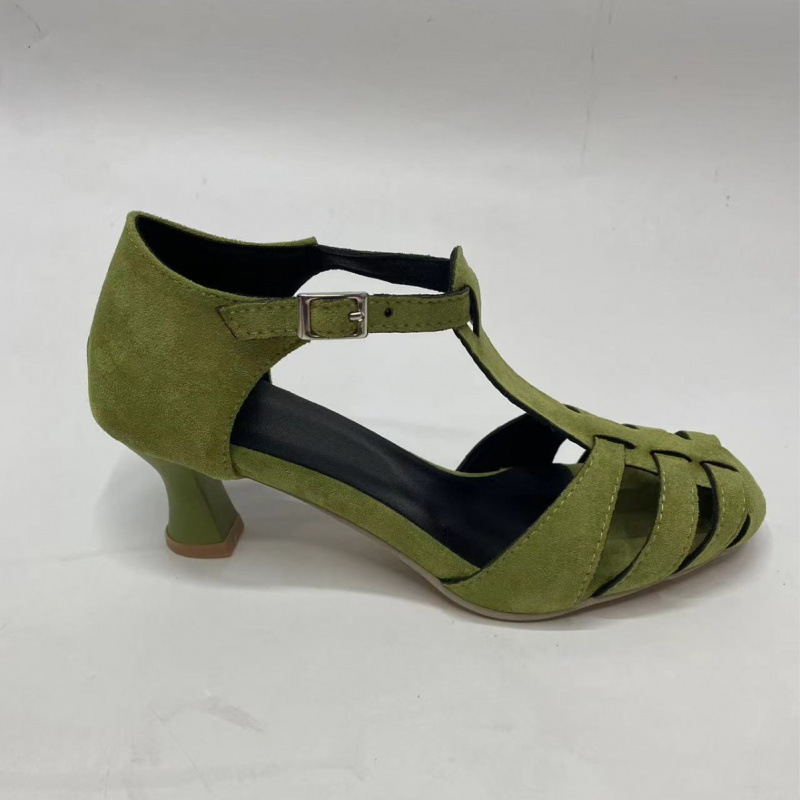 Women's Green Suede Kitten Hee - Kitten Heel Women incelemesi ve fiyatı