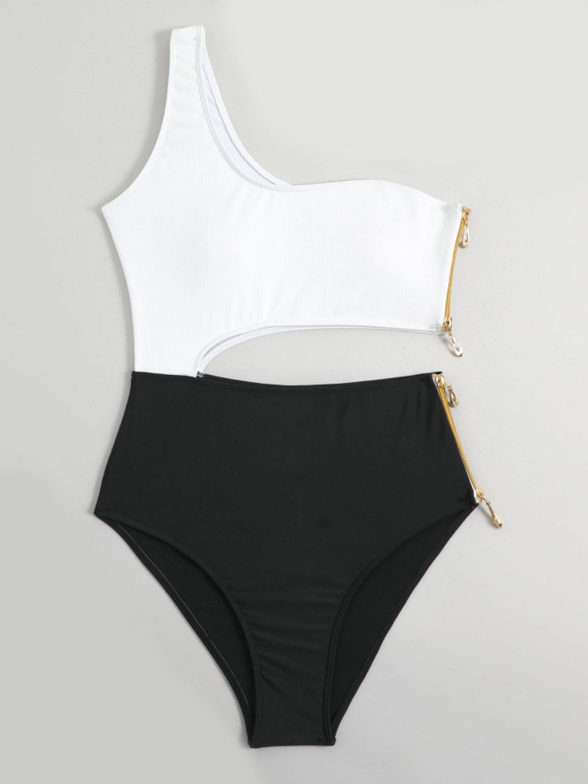 Cikini-One-Piece Swimsuit for  - Monochrome Suit Set incelemesi ve fiyatı