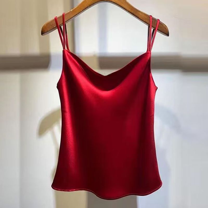 2025 Sexy Satin Silk Camisole  - Silk Camisole Work incelemesi ve fiyatı