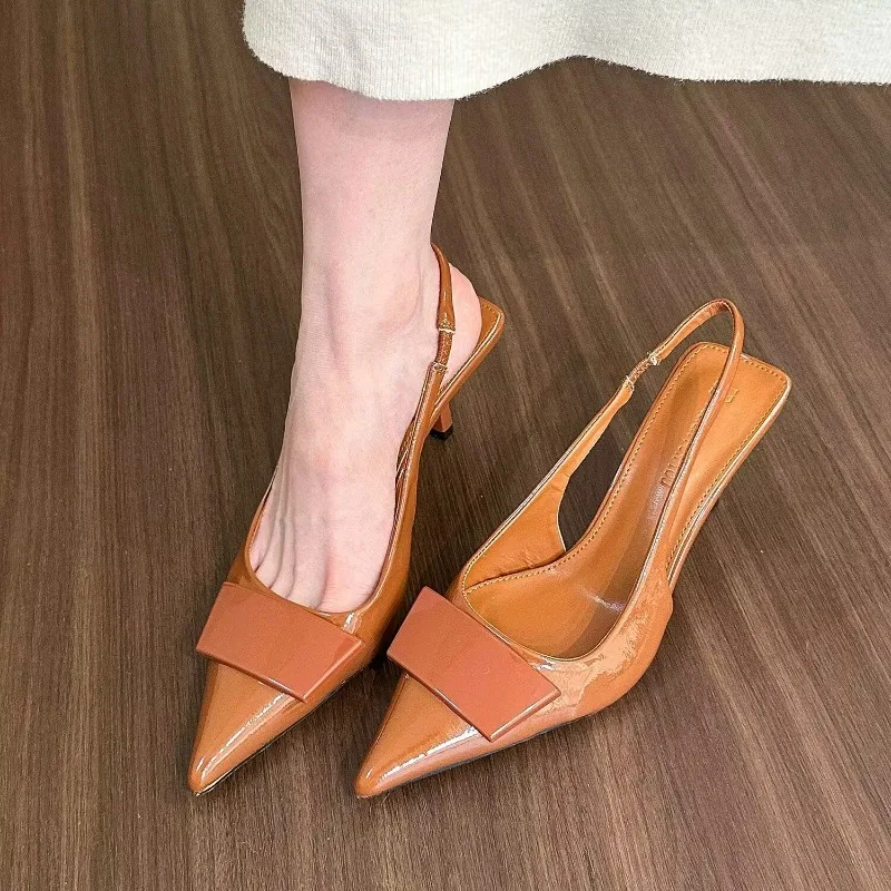 Fashion Square Buckle Pointed  - Women'S Work Fashion incelemesi ve fiyatı