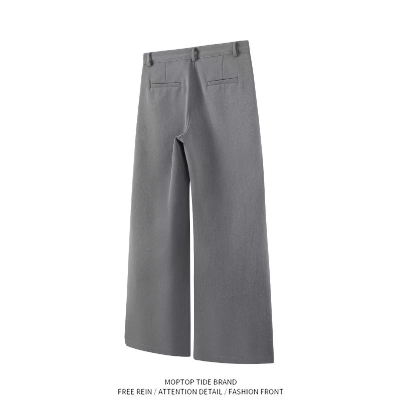 Retro Wide Leg Suit Pants Trou - Tailored Trouser Wide incelemesi ve fiyatı