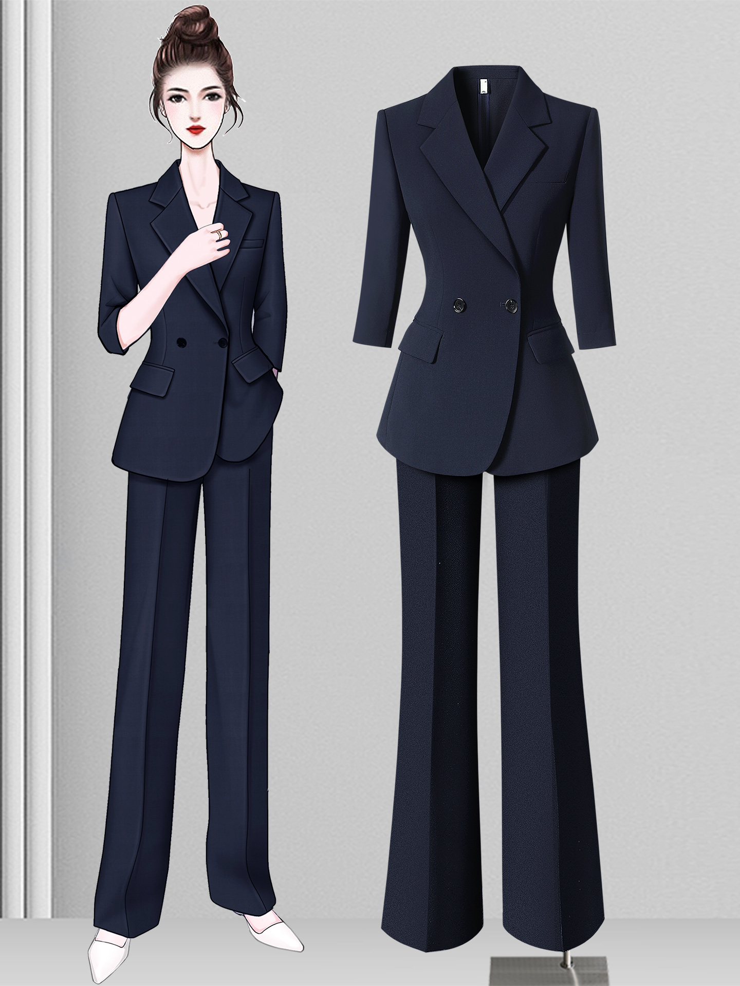 Professional Thin Seven-Quarte - Women Formal Wear Store incelemesi ve fiyatı