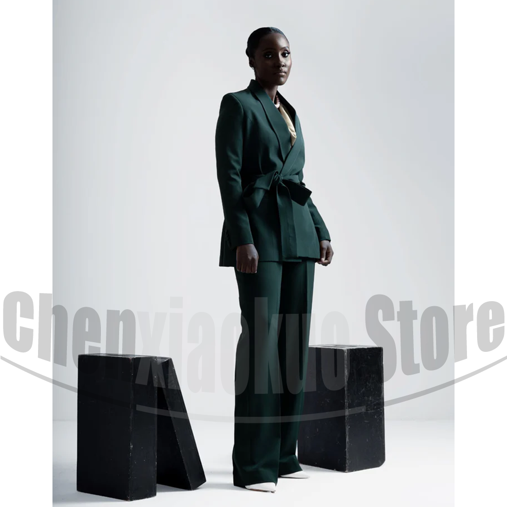 Women Suit Belted Blazer and W - Women Formal Wear Designers incelemesi ve fiyatı