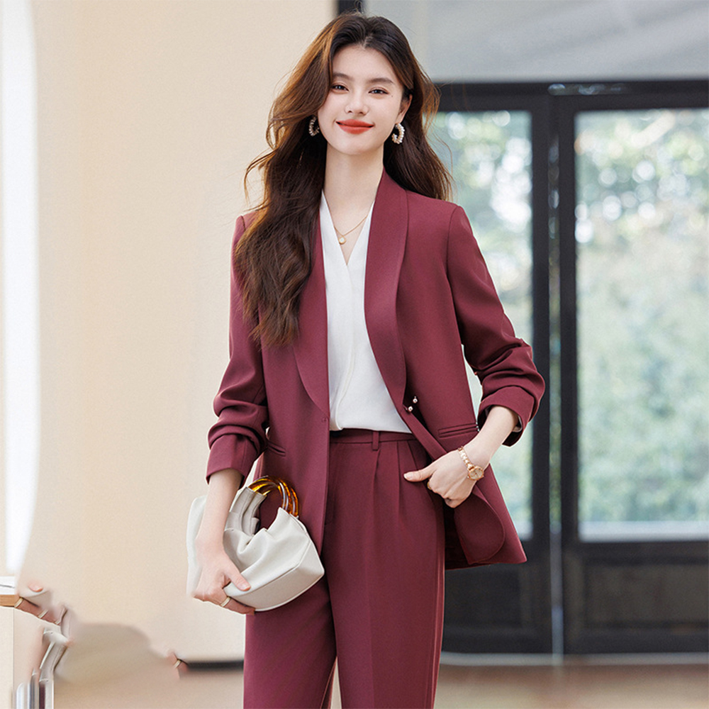 Women's Office Suit 2 Piece Se - Blazer Set Women Formal incelemesi ve fiyatı