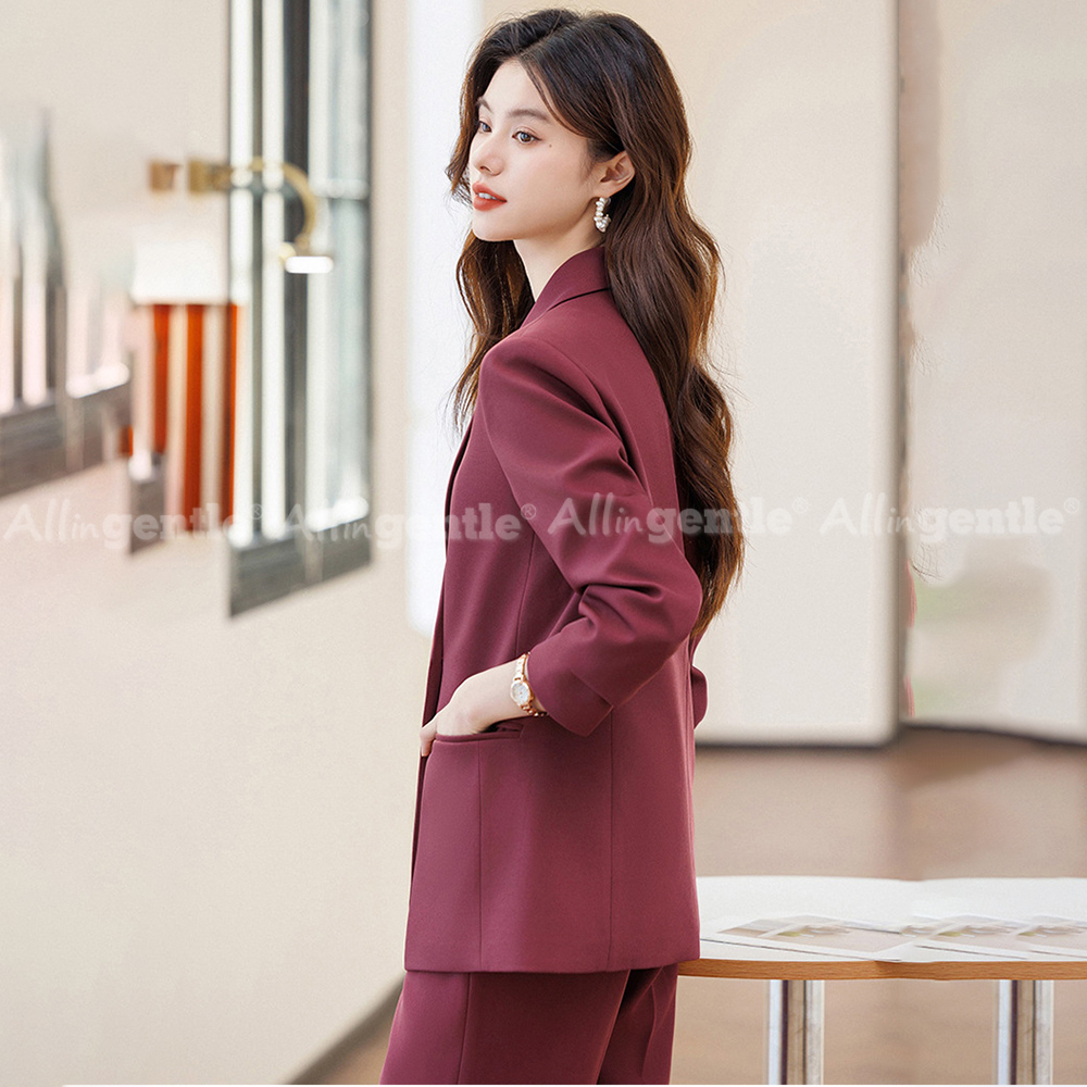 Women's Office Suit 2 Piece Se - Blazer Set Women Formal incelemesi ve fiyatı