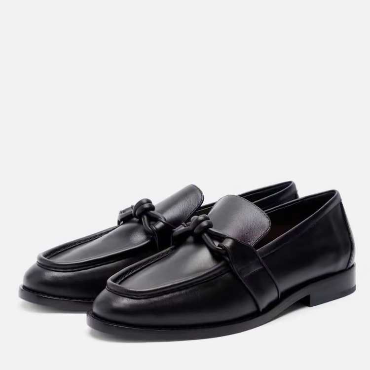 Women's Leather Knot Detail Lo - Formal Wear Women'S Loafers incelemesi ve fiyatı
