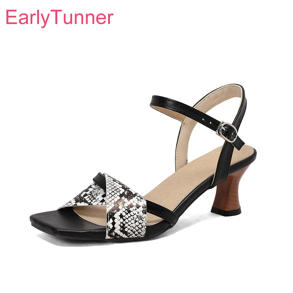 Summer Fashion Black Women Sli - Kitten Heel Women incelemesi ve fiyatı