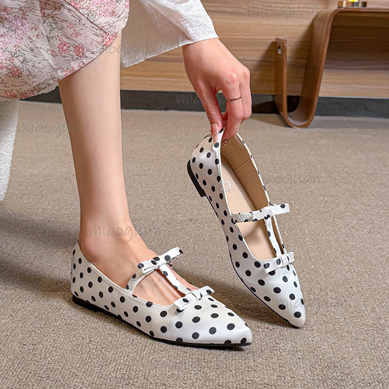 Fashion Polka Dot Flats Footwe - Women'S Work Fashion incelemesi ve fiyatı