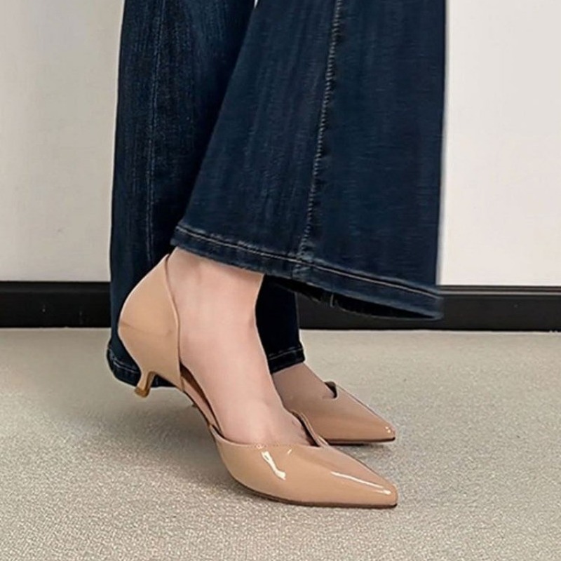 High Heels Pointed Toe Kitten  - Kitten Heel Women incelemesi ve fiyatı
