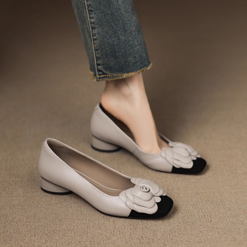 French Kitten Heel Color Block - Kitten Heel Women incelemesi ve fiyatı