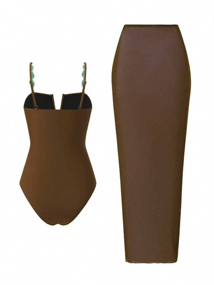 Vintage Coffee Mesh Long Skirt - Pencil Skirt Midi incelemesi ve fiyatı