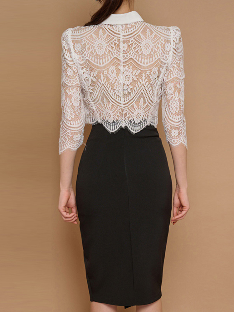 Summer Sexy 2 Piece Outfit Ele - Pencil Skirt Midi incelemesi ve fiyatı
