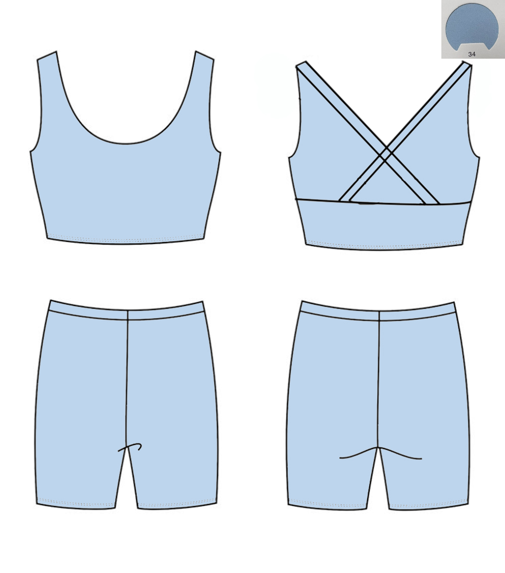 Monochrome Yoga Material Back  - Monochrome Suit Set incelemesi ve fiyatı