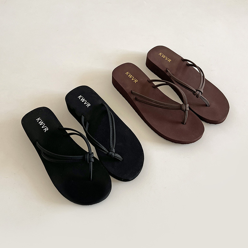 Women Brown Flip Flops Summer  - Kitten Heel Women incelemesi ve fiyatı