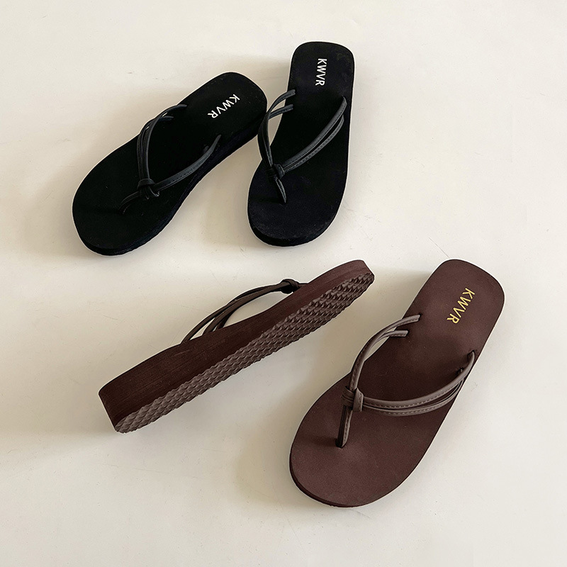 Women Brown Flip Flops Summer  - Kitten Heel Women incelemesi ve fiyatı