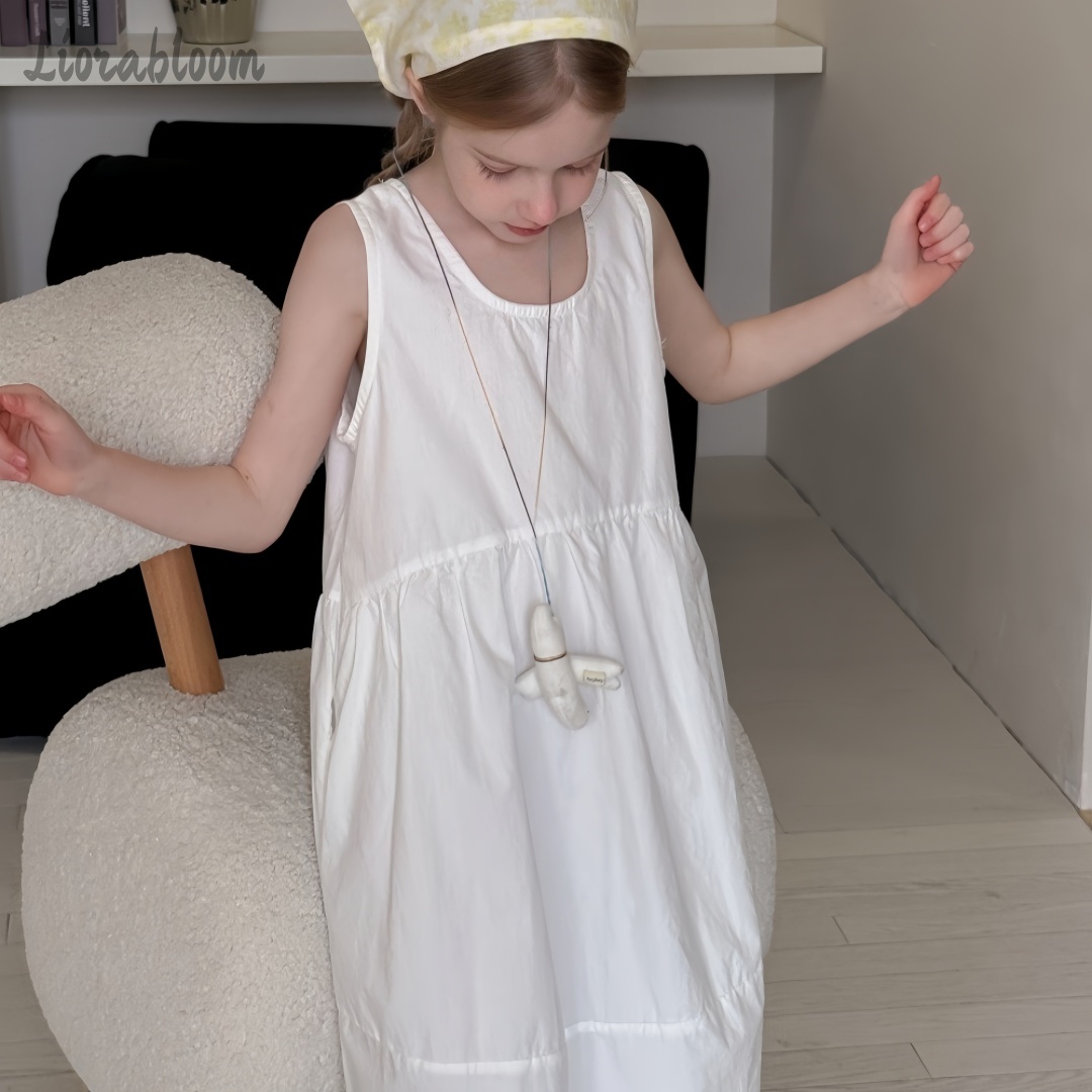 Girls' White Dress Simple Maxi - Women'S Formal Wear For A Wedding incelemesi ve fiyatı
