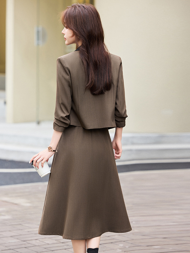 Gray short blazer for women, n - Women'S Formal Wear Suits incelemesi ve fiyatı