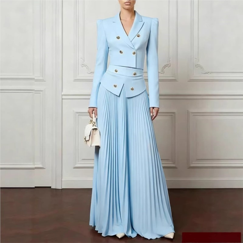 Elegant Temperament 2-Piece Se - Blazer Set Women Formal incelemesi ve fiyatı