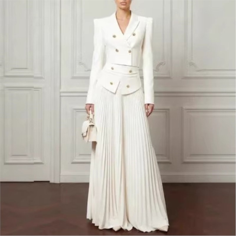 Elegant Temperament 2-Piece Se - Blazer Set Women Formal incelemesi ve fiyatı