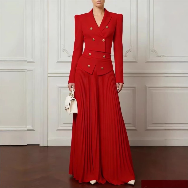 Elegant Temperament 2-Piece Se - Blazer Set Women Formal incelemesi ve fiyatı
